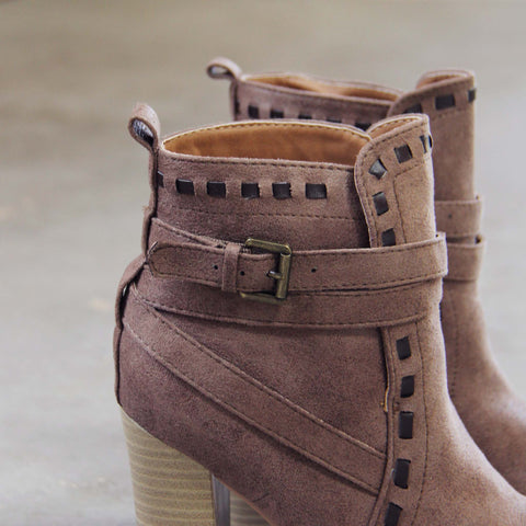 Stitch & Stone Booties, Sweet Boho Booties from Spool No.72 | Spool No.72