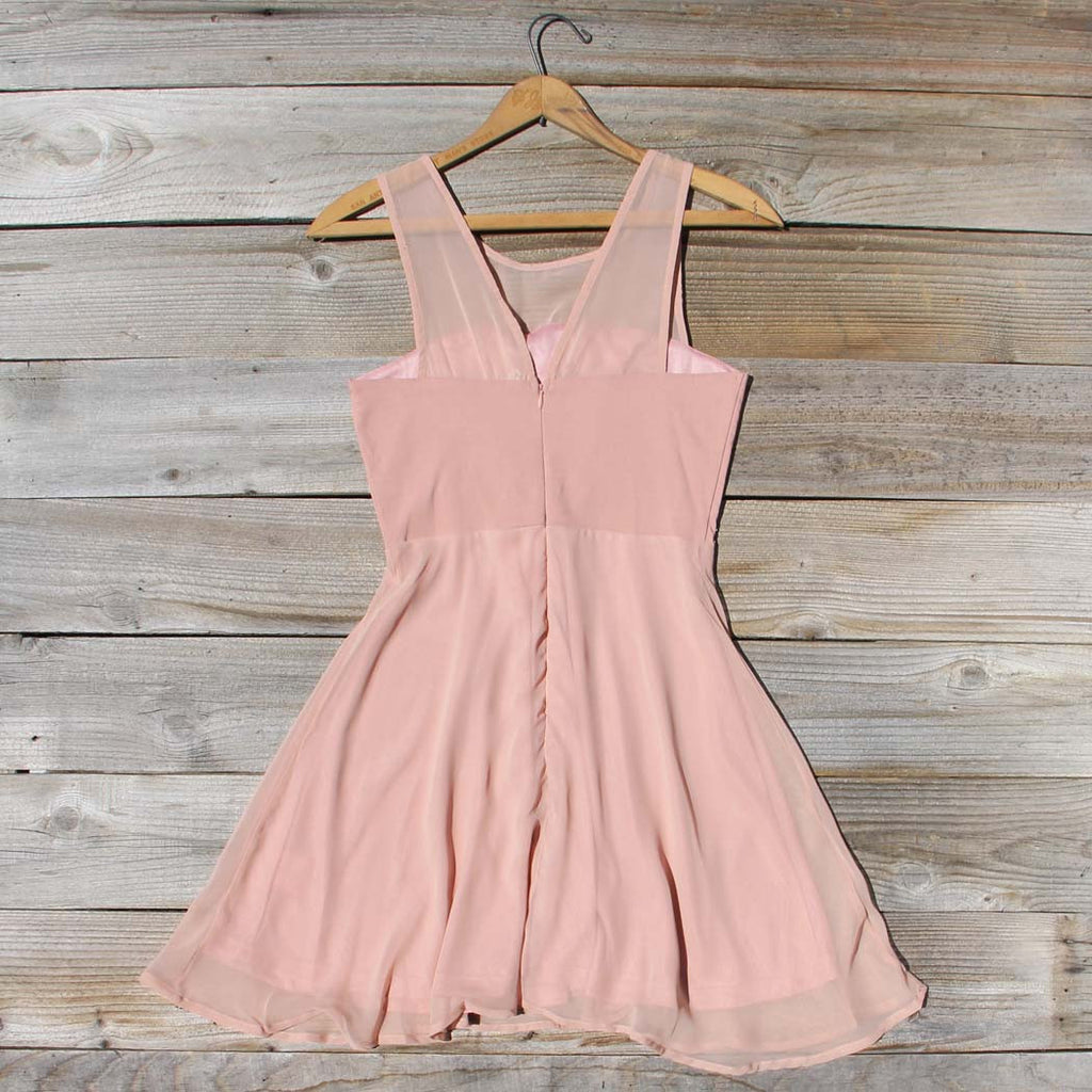 Stone Spell Beaded Dress in Dusty Pink, Sweet Native Inspired Dresses ...