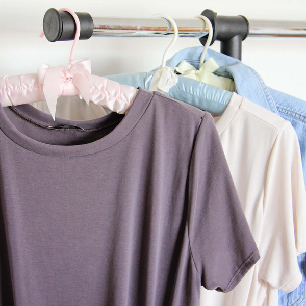 Sweet Knot Tee in Gray, Cozy Knotted Tees From Spool No.72. | Spool No.72