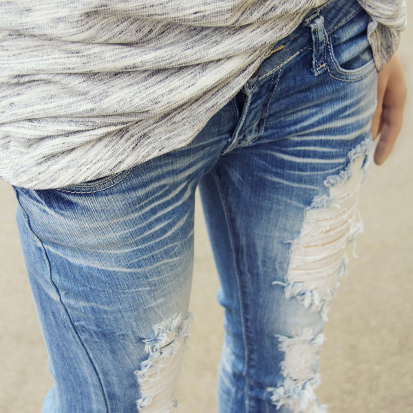 Sweet & Torn Jeans, Sweet Distressed Denim Jeans from Spool 72. | Spool ...