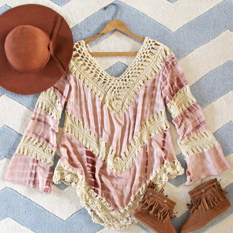 The Blake Tunic in Sand, Bohemian Tops & Blouses from Spool 72. | Spool ...