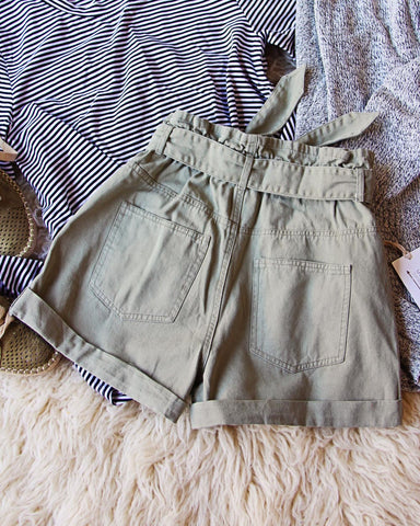 Army Boyfriend Short, Sweet Army Shorts from Spool 72. | Spool No.72