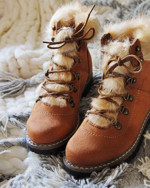 Swiss Chalet Boots, Cozy Winter Hiker Boots from Spool No.72 | Spool No.72