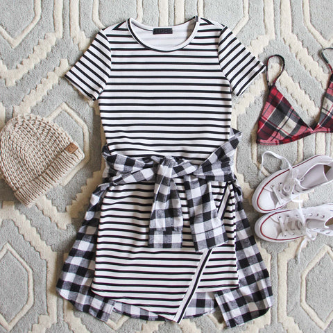 The Riley Stripe Dress, Sweet Basic Dresses from Spool 72. | Spool No.72