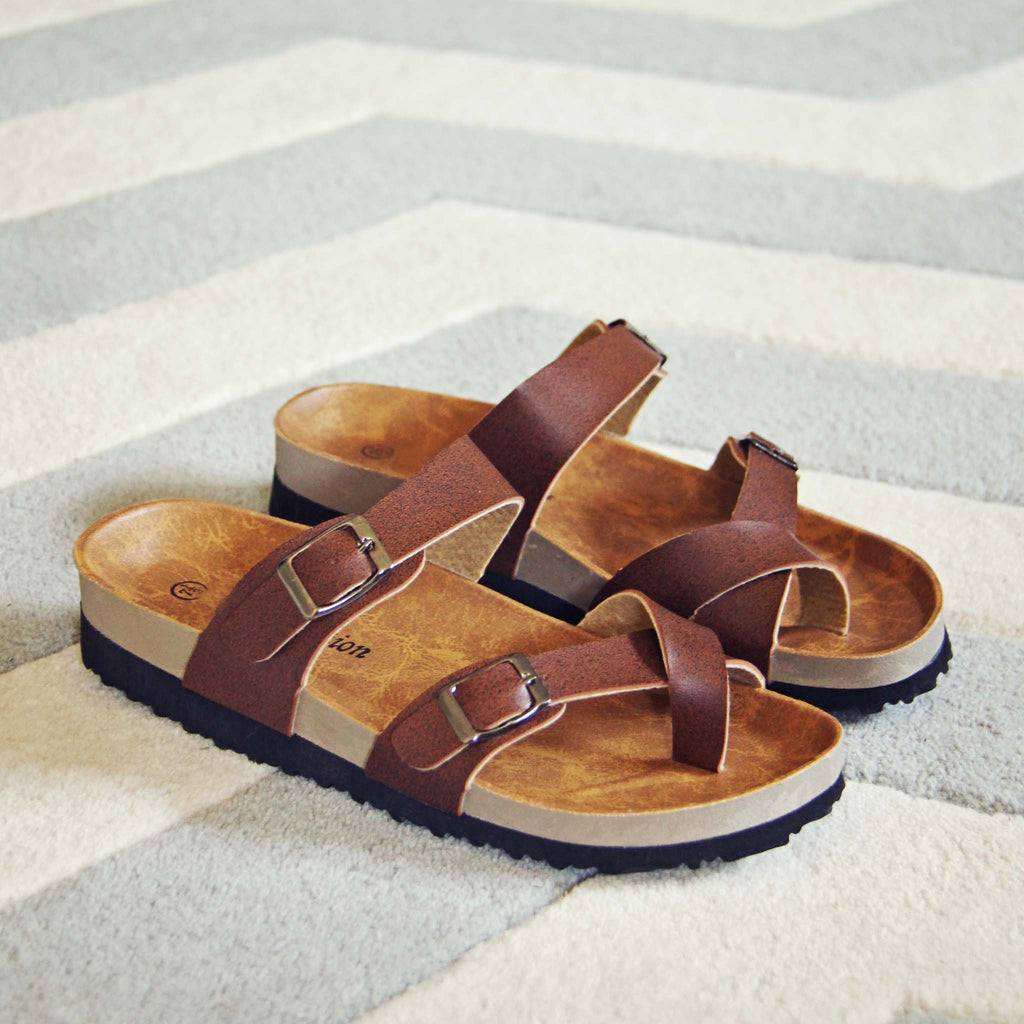 timber sandals