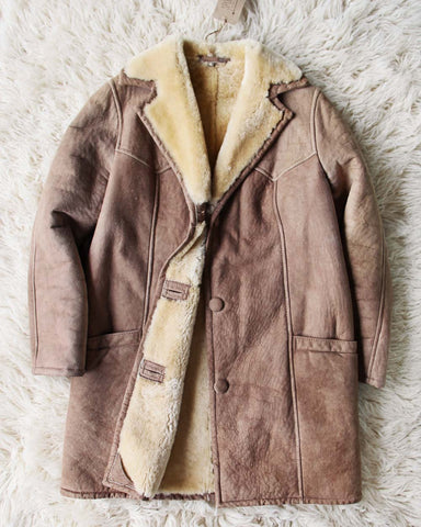 Vintage 70's Shearling Coat, Sweet Vintage Coats from Spool 72. | Spool ...