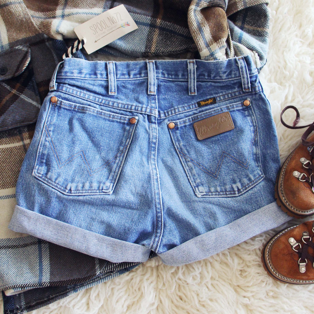 vintage cuffed jeans