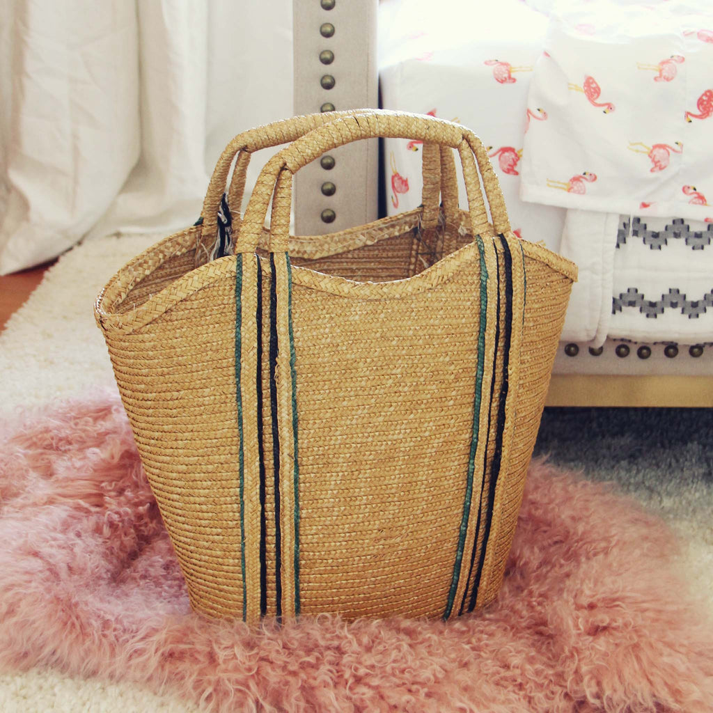 Vintage Floral Woven Tote, Vintage Totes & Bags from Spool 72. | Spool ...