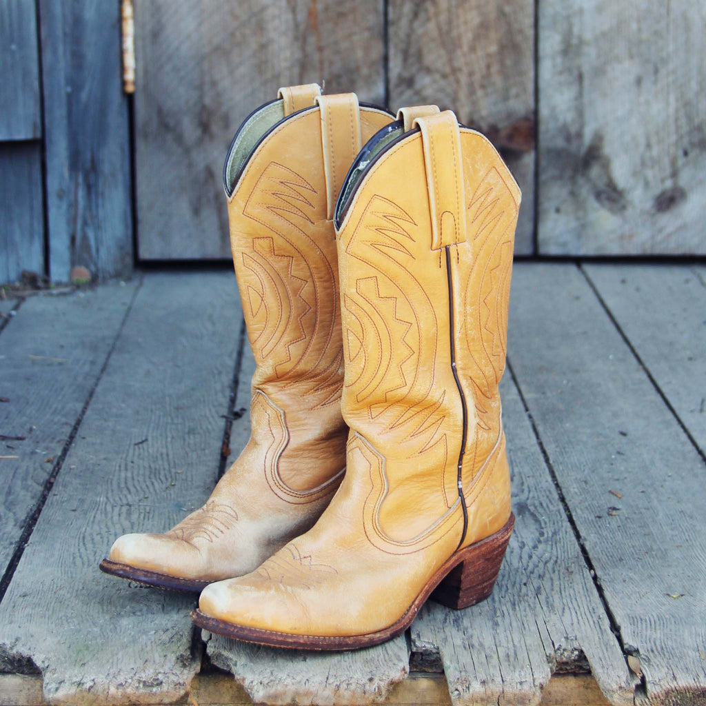Vintage Boots, Rugged Vintage Leather Boots from 72. | Spool No.72