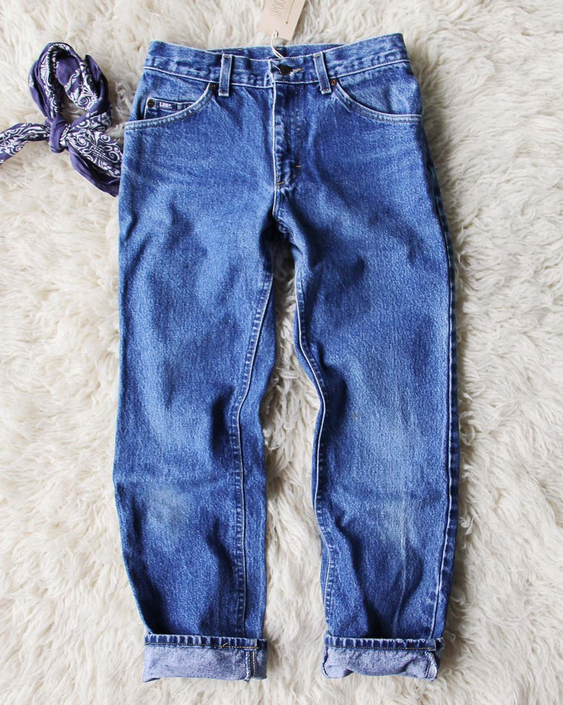 vintage lee jeans
