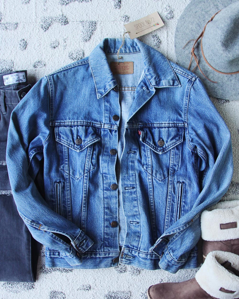 vintage levi jean jacket