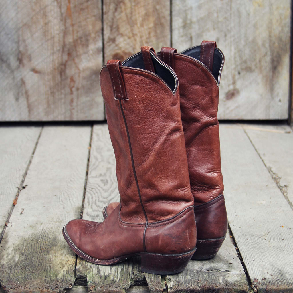 Vintage Oak Boots, Rugged Vintage Leather Boots from Spool 72. | Spool ...