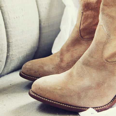 Vintage Sand Capezio Boots, Rugged Vintage Leather Boots from Spool 72 ...