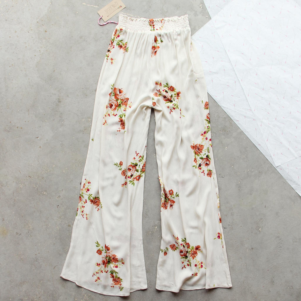 Wild Garden Pants, Sweet Boho Pants from Spool 72. | Spool No.72