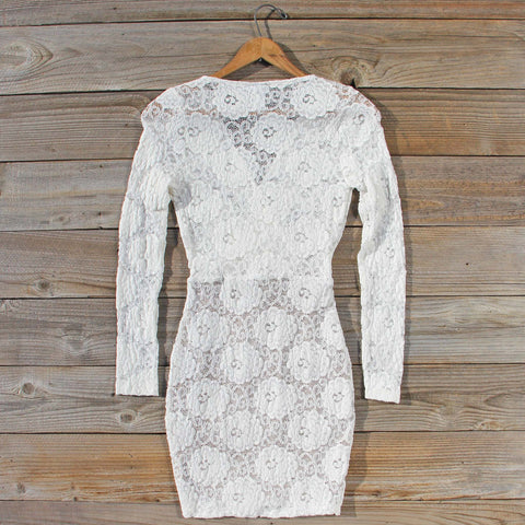 Wild Lace Dress in White, Sweet Lace Party Dresses from Spool 72 ...