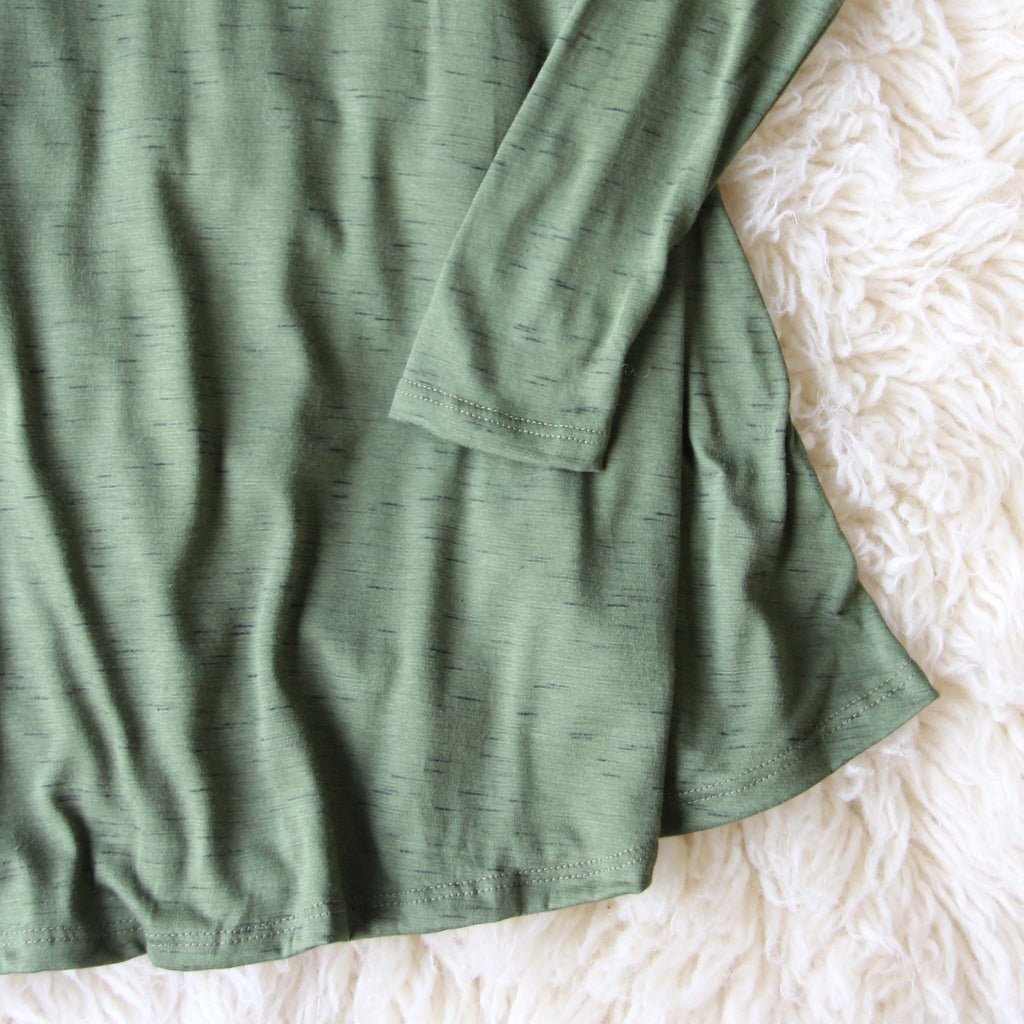 Wild Lavril Tee in Olive, Cozy Fall Tees From Spool No.72. | Spool No.72