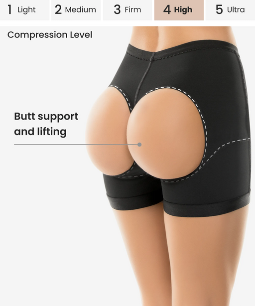SILICONE BUTTOCKS SILICON PADDED PANTIES BUM BUTT LIFT PAD BRIEF POWER  SHAPEWEAR