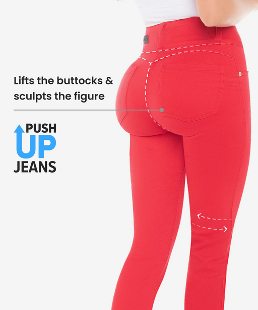 Secret Solutions™ Tummy Smoothing Straight Leg Jean Woman, 45% OFF