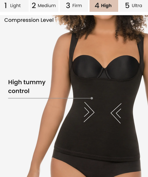 Ursexyly Women's Waist Cincher Shapewear Compression Top Tummy