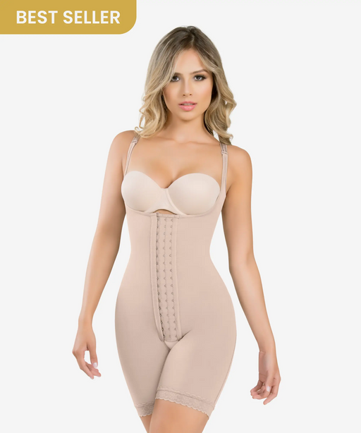 CYSM 455 Fajate Fajas Colombianas High Control Mid-Thigh Shapewear