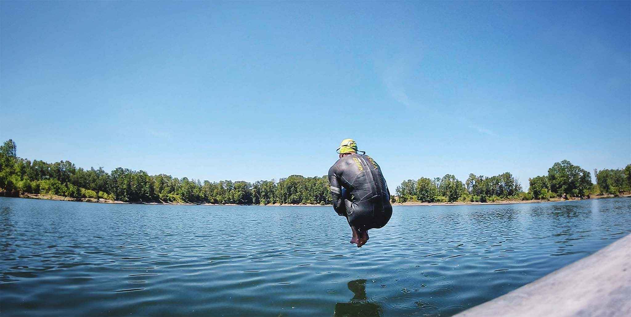 Mind Over Matter: How Triathlete Adam Goulet Overcame Open Water Swim Anxiety