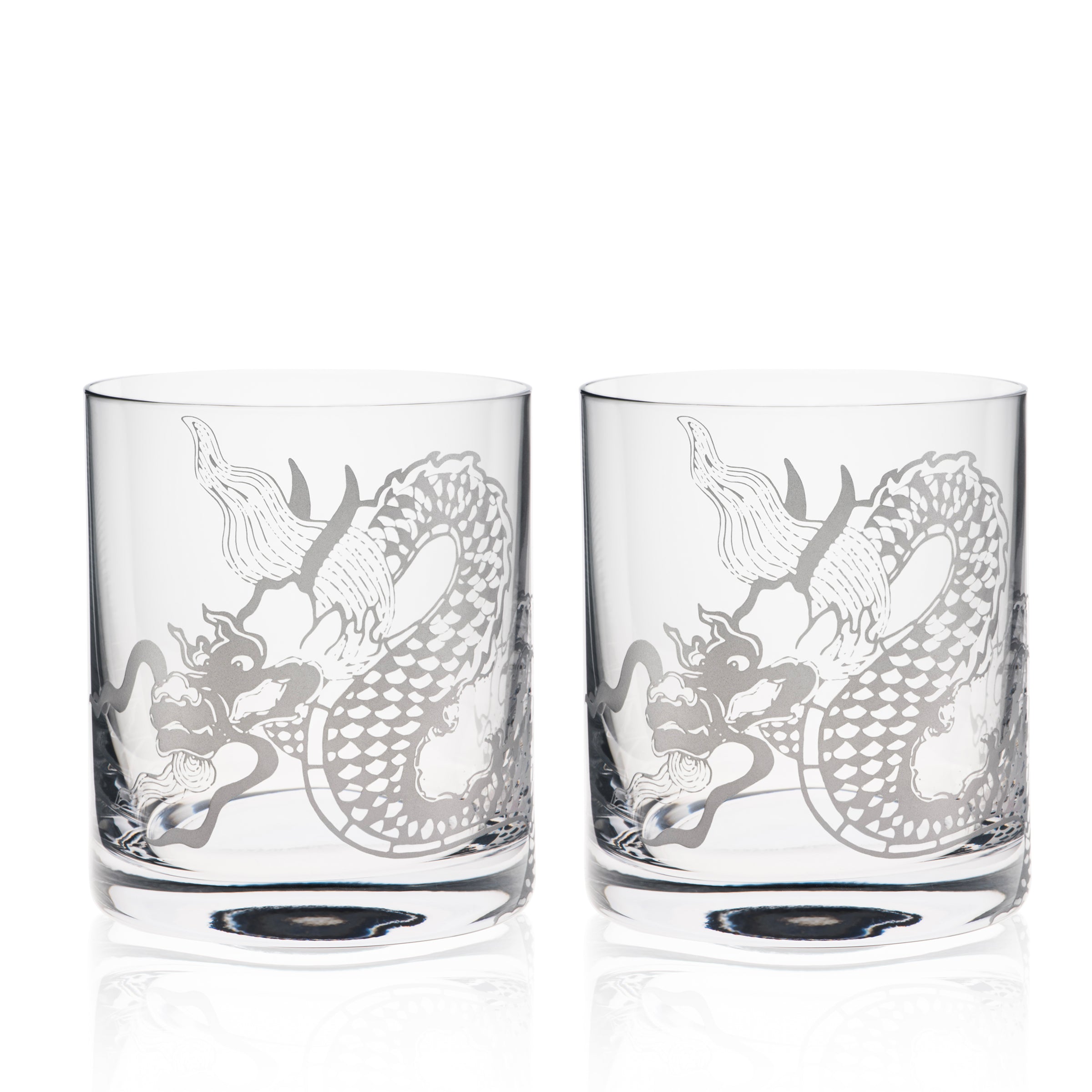 Dragon Short Drink Glasses Set/2