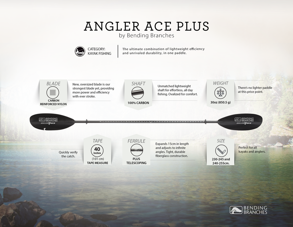 Bending Branches Angler Ace Plus Features