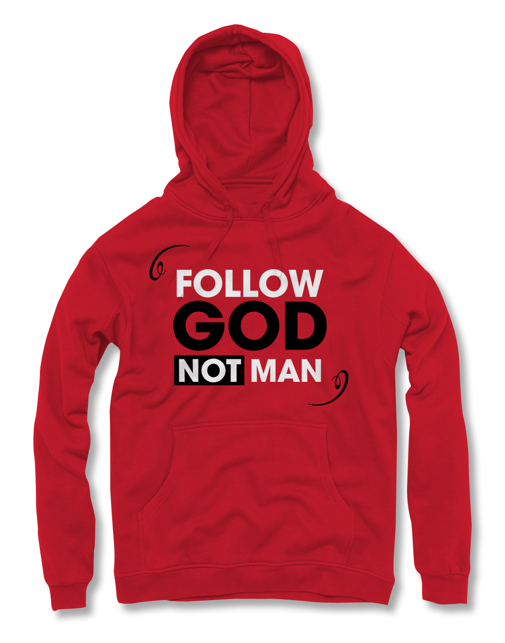 This is Not LV” Red Hoodie – Dust of Gods New York