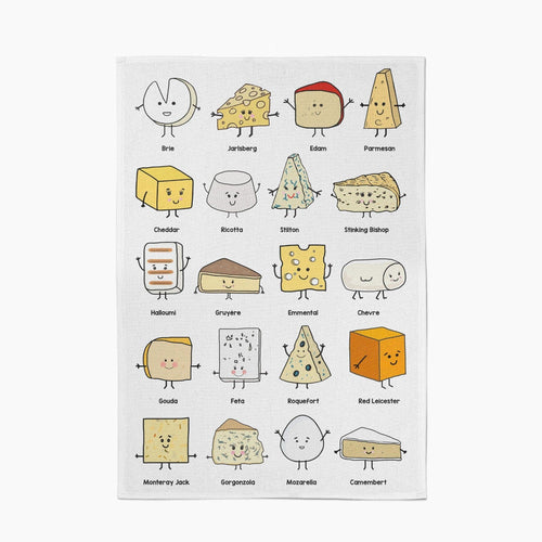 Cheese Lover Funny Kitchen Towels