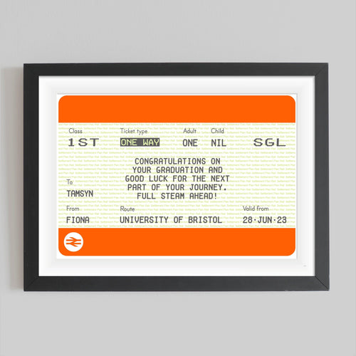 Personalised Birthday Card With a Train Paper Cut Steam 