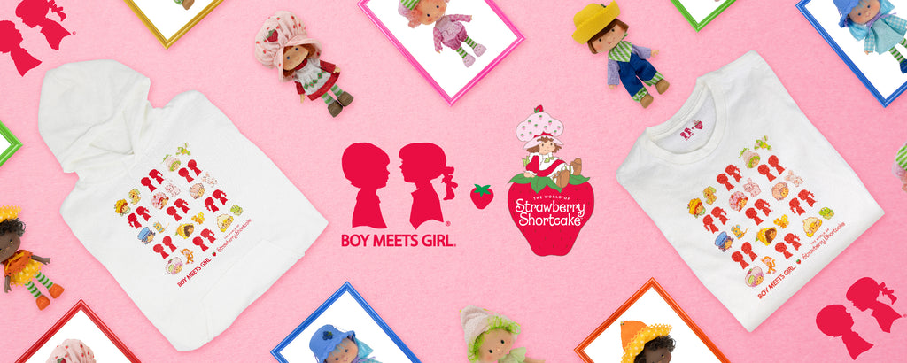 boy meets girl usa x strawberry shortcake