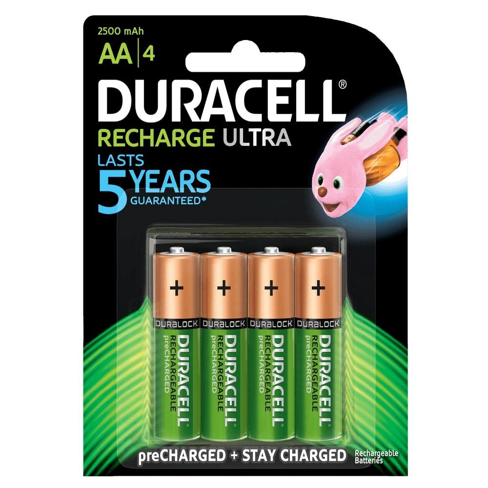 duracell rechargeable batteries