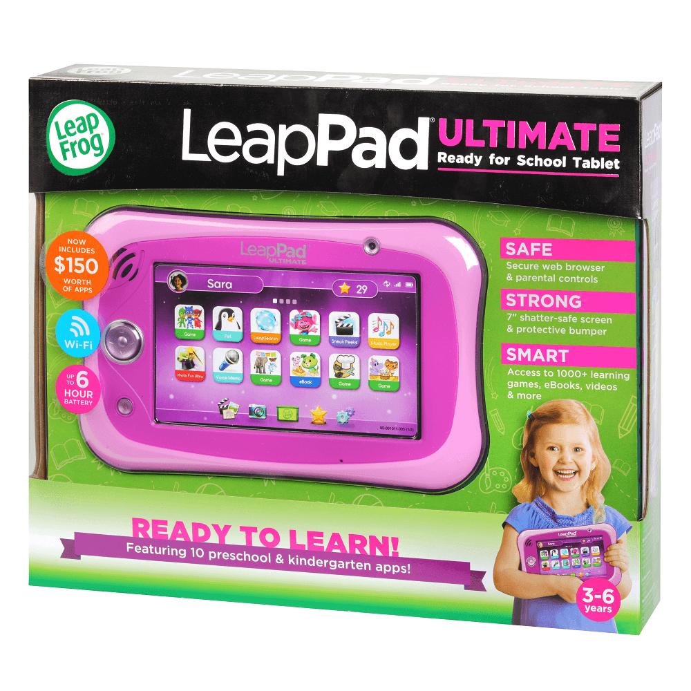 Leapfrog Leappad Ultimate Ready For School Tablet Pink Brands