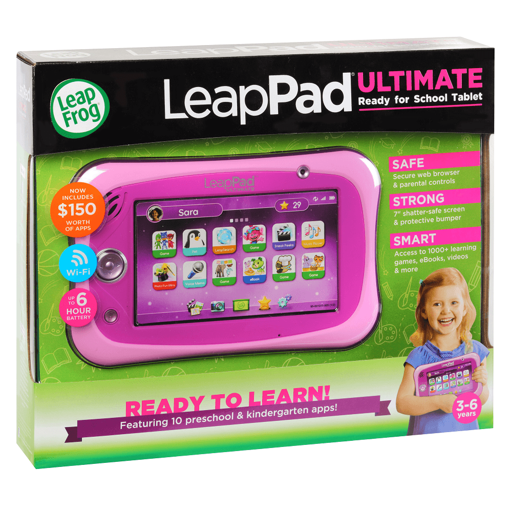 Leapfrog Leappad Ultimate Ready For School Tablet Pink Brands