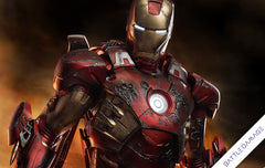 Iron Man Mark 7 (Battle Damaged) 1/3 Scale Statue - FLEXPAY | Monthly Payments | Free US Shipping