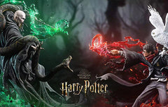 Harry Potter Vs Voldemort 1/4 Scale Statue SET - FLEXPAY | Monthly Payments | Shipping Due Later