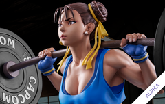 Chun-Li Powerlifting (Alpha) 1/4 Scale Statue - FLEXPAY | Monthly Payments | ConUS $5 Flat Rate Shipping