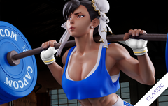 Chun-Li Powerlifting (Classic) 1/4 Scale Statue - FLEXPAY | Monthly Payments | ConUS $5 Flat Rate Shipping