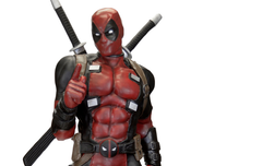 Deadpool Life-Size Foam Replica - FLEXPAY | Monthly Payments | Free ConUS Shipping