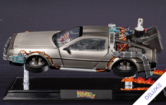 Back to the Future Part II - Egg Attack Floating - Floating DeLorean (DX Version) - FLEXPAY | Monthly Payments | Free ConUS Shipping