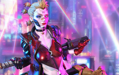 Cyberpunk Harley Quinn (Deluxe) 1/4 Scale Statue - FLEXPAY | Monthly Payments | Free ConUS Shipping