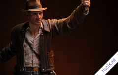 Indiana Jones Art Scale 1/10 - DEPOSIT | $165 Total | $16.50 Due Now | Free US Shipping | Use Button BELOW