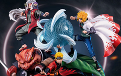 Naruto Shippuden - Inheritance (Naruto, Minato, and Jiraiya) 1/6 Scale Statue - FLEXPAY | Monthly Payments | Shipping Billed Separate