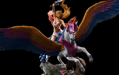 Masters of the Universe - She-Ra on Swift Wind Art Scale 1/10 - DEPOSIT | $50.50 Due Now | $505 Total | Free US Shipping | Use Button BELOW
