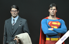 Superman &amp; Clark Kent 1978 (Christopher Reeve) Dual Version 1/3 Scale Statue