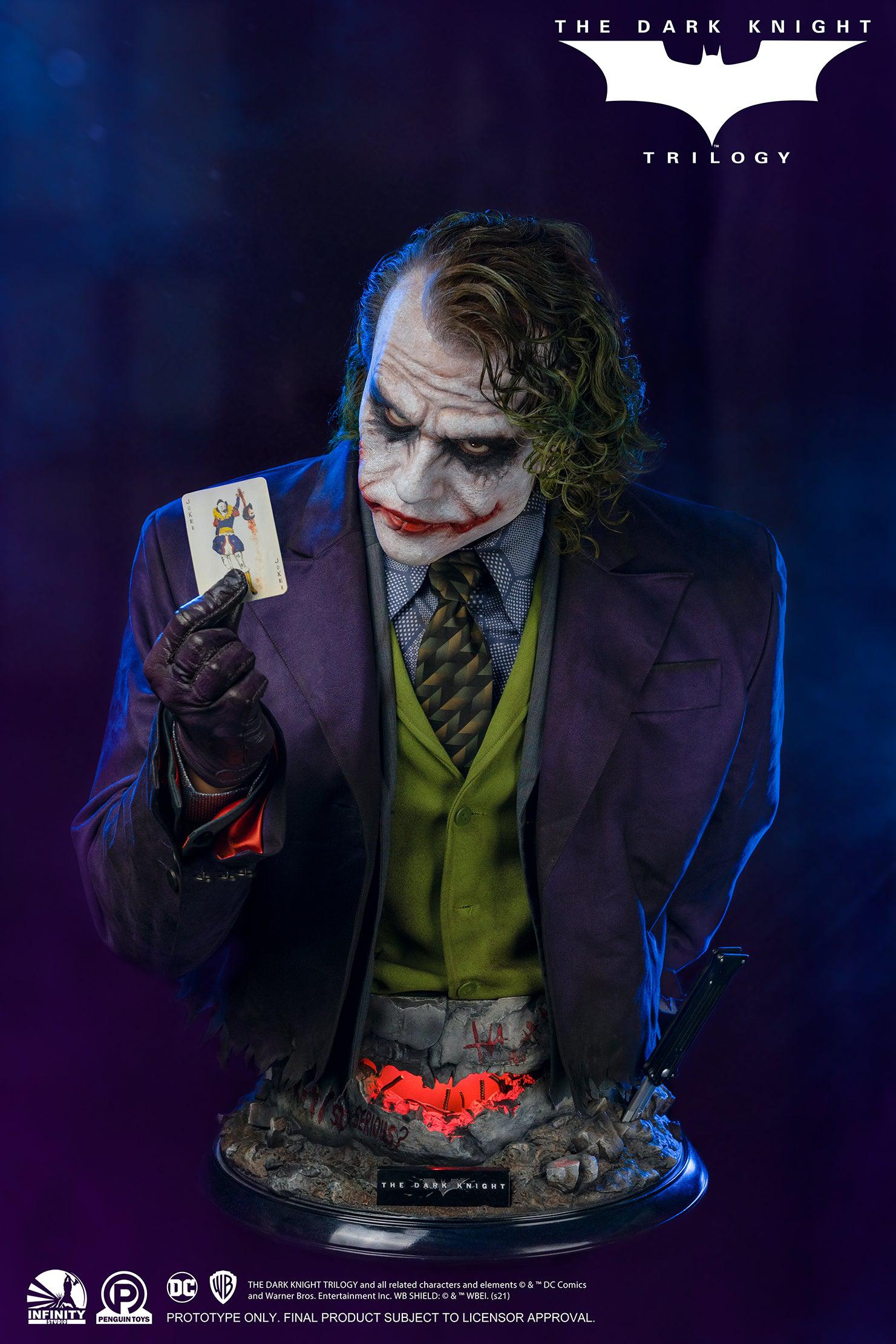The Dark Knight Joker Life-Size Bust (Heath Ledger) - Spec Fiction Shop