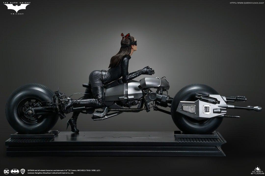 catwoman batpod statue