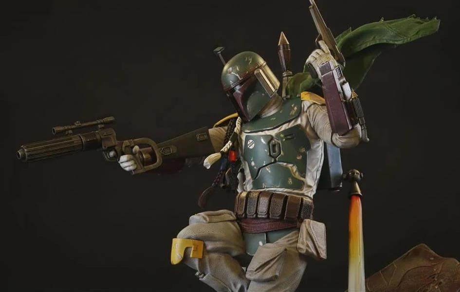 boba fett statue