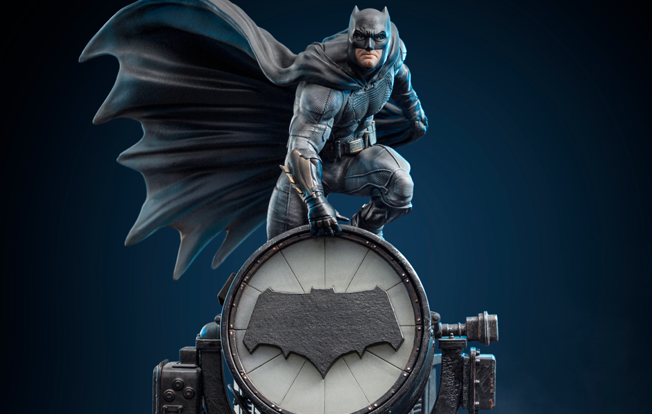 Zack Snyder's Justice League - Batman on Batsignal Art Scale 1/10 - Spec  Fiction Shop