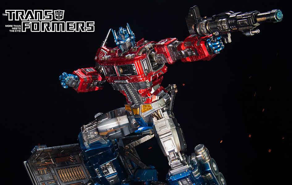 transformers optimus prime statue